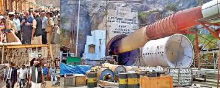 Telangana सुरंग में फंसे 8 लोगों को बचाने के लिए बचाव अभियान जारी Telangana सुरंग में फंसे 8 लोगों को बचाने के लिए बचाव अभियान जारी