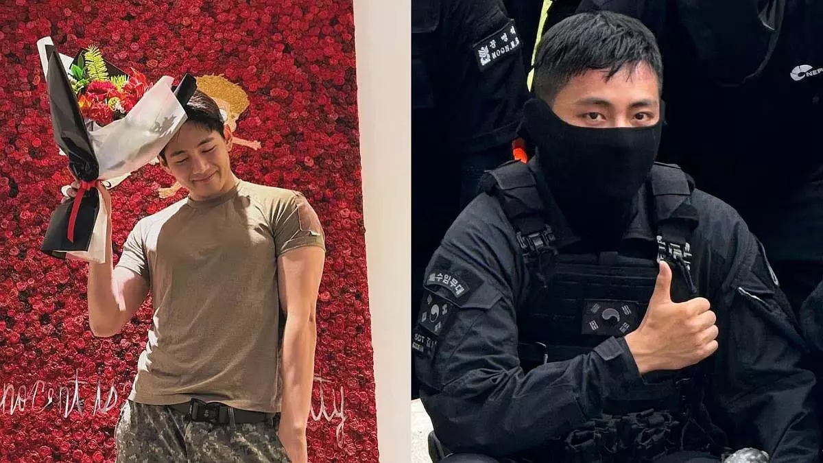BTS के वी ने नई सैन्य तस्वीरों के साथ प्रशंसकों को चौंका दिया BTS के वी ने नई सैन्य तस्वीरों के साथ प्रशंसकों को चौंका दिया