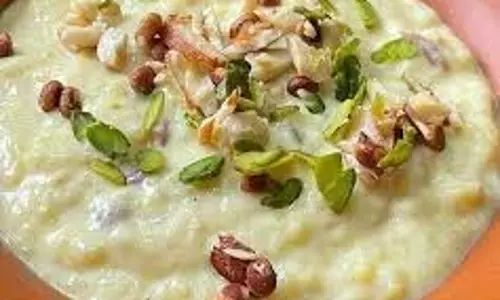 Recipe: जरूर ट्राई करें मलाईदार चावल की खीर Recipe: जरूर ट्राई करें मलाईदार चावल की खीर