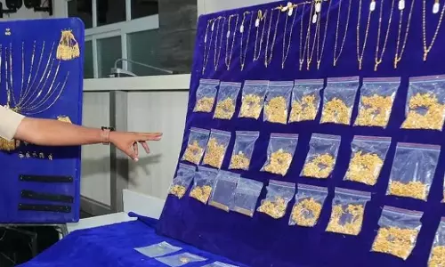 Andhra: 4.8 किलो सोना बरामद, सात गिरफ्तार