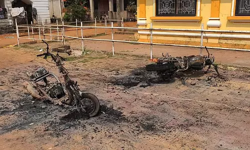 GOA: सोना लौटाने से इनकार करने पर आरोपी ने दूसरी पत्नी का स्कूटर जला दिया