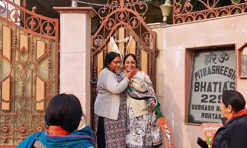 Haryana : भाजपा ने ट्रिपल इंजन सरकार की बात की कांग्रेस ने बदलाव के लिए वोट मांगा Haryana : भाजपा ने ट्रिपल इंजन सरकार की बात की कांग्रेस ने बदलाव के लिए वोट मांगा