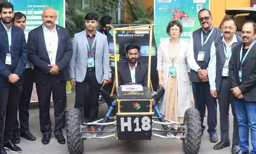 BV राजू इंस्टीट्यूट ऑफ टेक्नोलॉजी में बाहा एसएईइंडिया का 18वां संस्करण शुरू हुआ