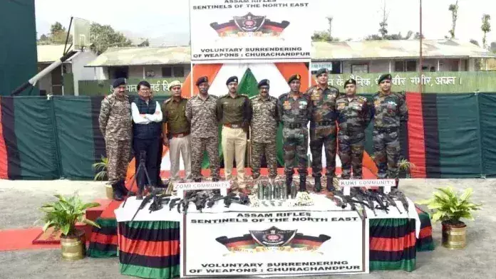 राज्यपाल की अपील के बाद Manipur में लूटे गए हथियार लौटाए गए