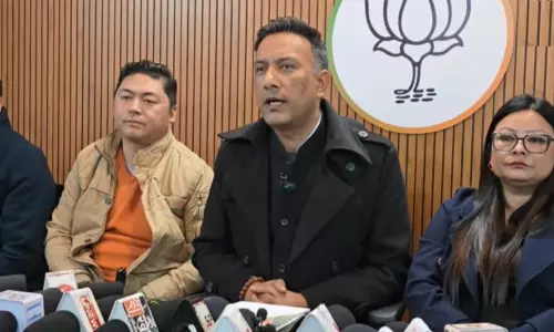 Sikkim : नफरत फैलाने वाले भाषण राज्य भाजपा ने जांच आयोग की मांग की Sikkim : नफरत फैलाने वाले भाषण राज्य भाजपा ने जांच आयोग की मांग की