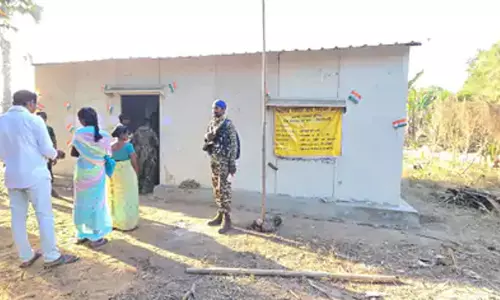 पूवर्ती गांव में शांतिपूर्ण मतदान हुआ