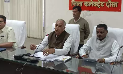 Jaipur: विश्वकर्मा कौशल विकास बोर्ड अध्यक्ष श्री रामगोपाल सुथार की पत्रकार वार्ता