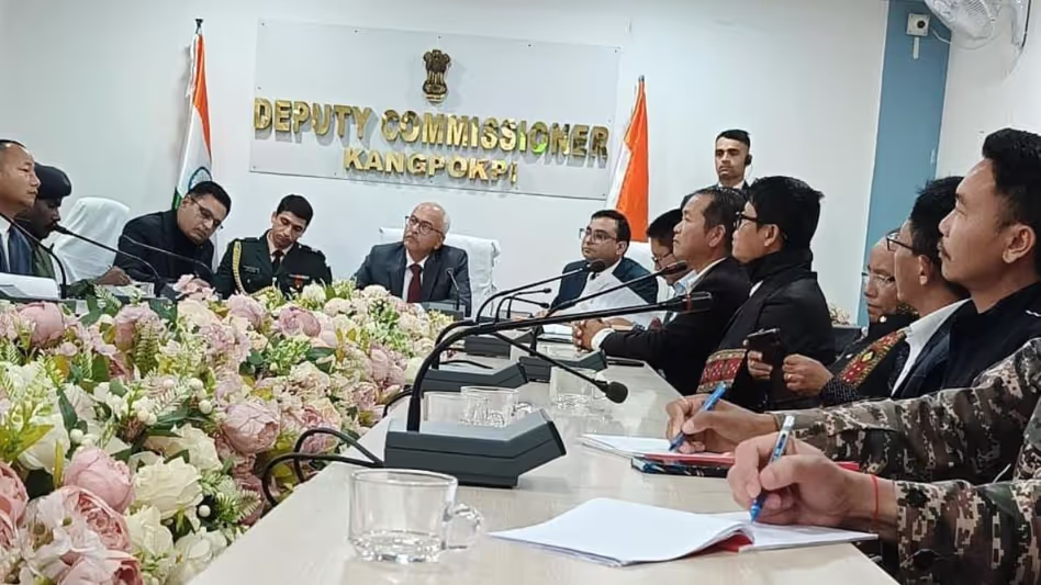 Manipur के राज्यपाल ने कांगपोकपी का दौरा किया