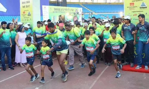 Hyderabad: बाल सुरक्षा पर जागरूकता के लिए संकल्प सुरक्षा रन का आयोजन Hyderabad: बाल सुरक्षा पर जागरूकता के लिए संकल्प सुरक्षा रन का आयोजन