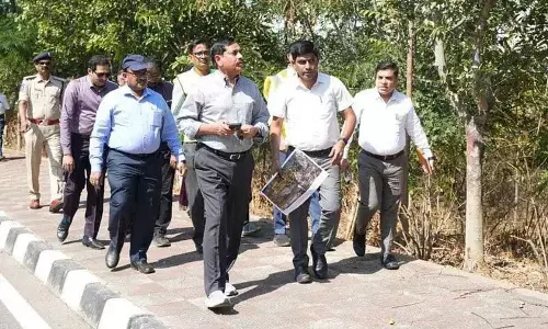 मेट्रो रेल के MD ने एयरपोर्ट मेट्रो कॉरिडोर के लिए सर्वेक्षण कार्यों का निरीक्षण किया