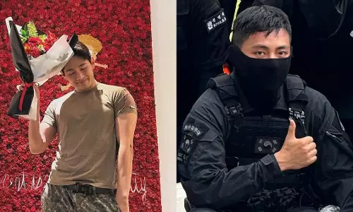 BTS के वी ने नई सैन्य तस्वीरों के साथ प्रशंसकों को चौंका दिया BTS के वी ने नई सैन्य तस्वीरों के साथ प्रशंसकों को चौंका दिया