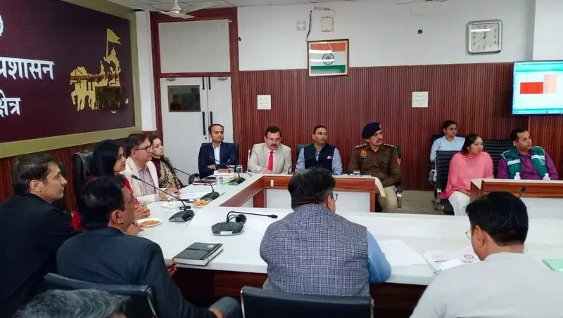 Haryana : थानेसर, इस्माइलाबाद में संवेदनशील बूथों की पहचान Haryana : थानेसर, इस्माइलाबाद में संवेदनशील बूथों की पहचान