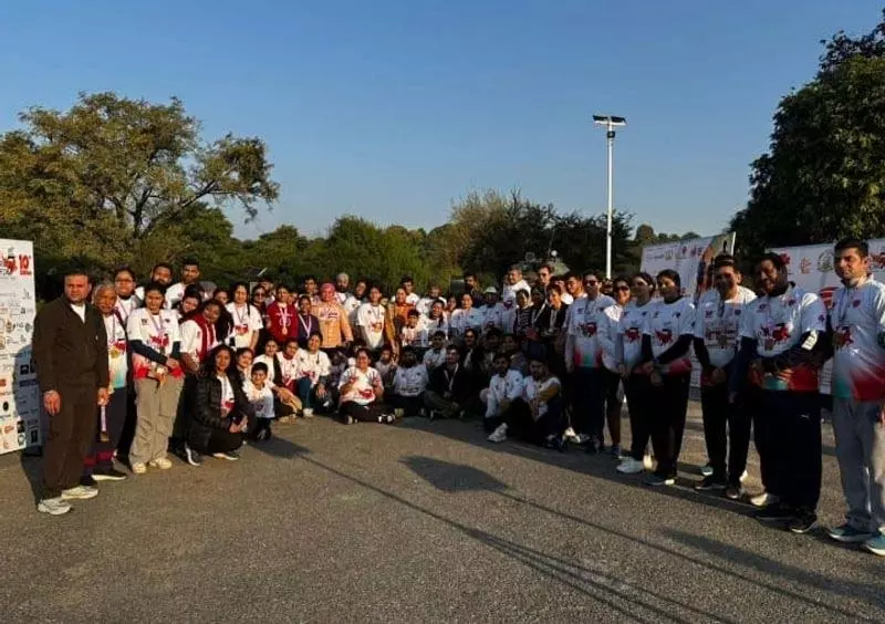 Jammu विश्वविद्यालय ने दुर्लभ बीमारियों के प्रति जागरूकता बढ़ाने के लिए मैराथन का आयोजन किया Jammu विश्वविद्यालय ने दुर्लभ बीमारियों के प्रति जागरूकता बढ़ाने के लिए मैराथन का आयोजन किया