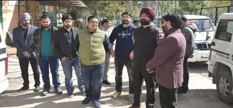 डोडा में J&K संयुक्त प्रतियोगी परीक्षा केंद्रों का निरीक्षण किया गया डोडा में J&K संयुक्त प्रतियोगी परीक्षा केंद्रों का निरीक्षण किया गया