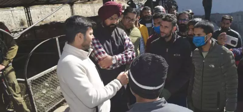 Doda में मैटीरियल रिकवरी सुविधा का निरीक्षण किया Doda में मैटीरियल रिकवरी सुविधा का निरीक्षण किया