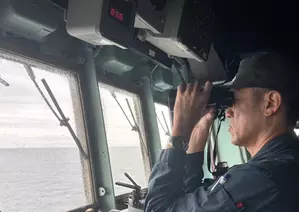 Taiwan के रक्षा बलों ने अपने जलक्षेत्र के पास भारी मात्रा में चीनी उपस्थिति का पता लगाया Taiwan के रक्षा बलों ने अपने जलक्षेत्र के पास भारी मात्रा में चीनी उपस्थिति का पता लगाया