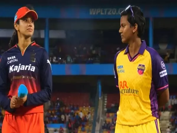 WPL: यूपी वॉरियर्स ने टॉस जीता, रॉयल चैलेंजर्स बेंगलुरु के खिलाफ गेंदबाजी का फैसला किया WPL: यूपी वॉरियर्स ने टॉस जीता, रॉयल चैलेंजर्स बेंगलुरु के खिलाफ गेंदबाजी का फैसला किया