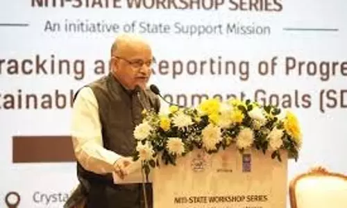 भारत को टैरिफ में कटौती: नीति आयोग के सीईओ ने केंद्र और राज्य स्तर पर विनियमन में ढील की वकालत की भारत को टैरिफ में कटौती: नीति आयोग के सीईओ ने केंद्र और राज्य स्तर पर विनियमन में ढील की वकालत की
