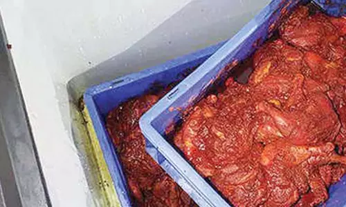 Telangana: खाद्य सुरक्षा अधिकारियों ने मंडी में छापा मारा Telangana: खाद्य सुरक्षा अधिकारियों ने मंडी में छापा मारा