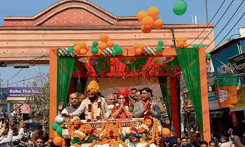 Haryana :  फरीदाबाद में सीएम सैनी के रोड शो में मामूली व्यवधान, सुरक्षा में कोई चूक नहीं