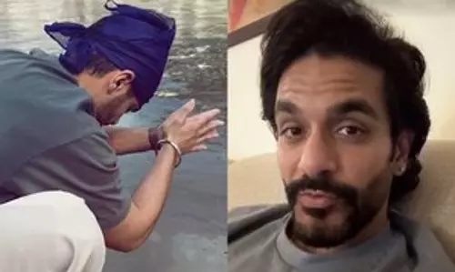 Angad Bedi ने अपने पूर्वजों की सलामती के लिए प्रार्थना की