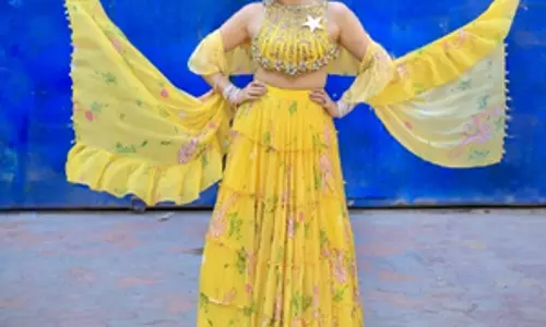 Rubina Dilaik ने पीले रंग की एक बूंद के साथ सोमवार की उदासी को मात दी Rubina Dilaik ने पीले रंग की एक बूंद के साथ सोमवार की उदासी को मात दी