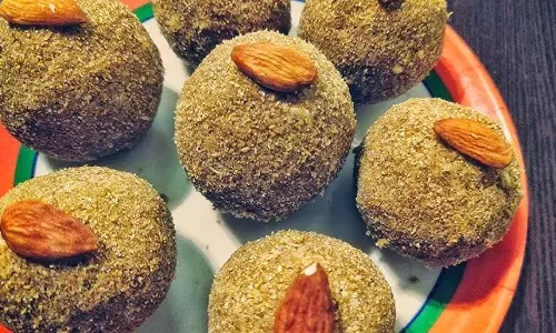 धनिया लड्डू रेसिपी धनिया लड्डू रेसिपी