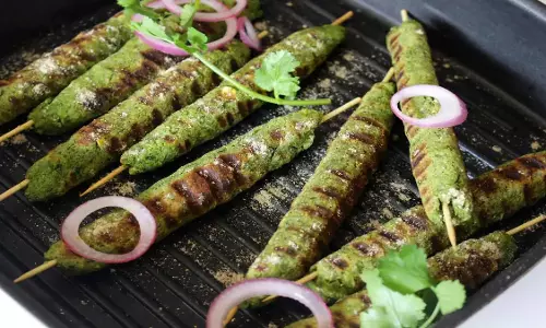 करेला सीख कबाब रेसिपी
