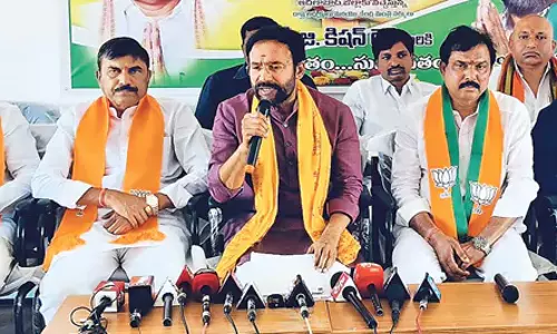 बिजली कंपनियों के कर्ज के कारण राज्य अंधकार में है : Kishan Reddy