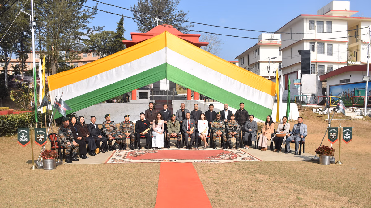 Assam राइफल्स ने समाज और शांति में योगदान के लिए नागालैंड के चार व्यक्तियों को सम्मानित