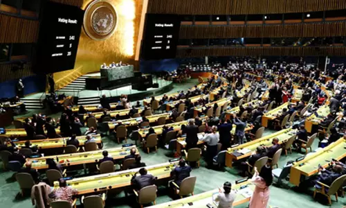 UN ने रूस की आक्रामकता पर ध्यान दिए बिना युद्ध को समाप्त करने का अमेरिकी प्रस्ताव खारिज कर दिया