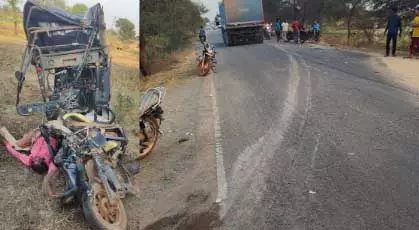 बालोद में ऑटो चालक की मौत, हाईवा ने मारी ठोकर बालोद में ऑटो चालक की मौत, हाईवा ने मारी ठोकर