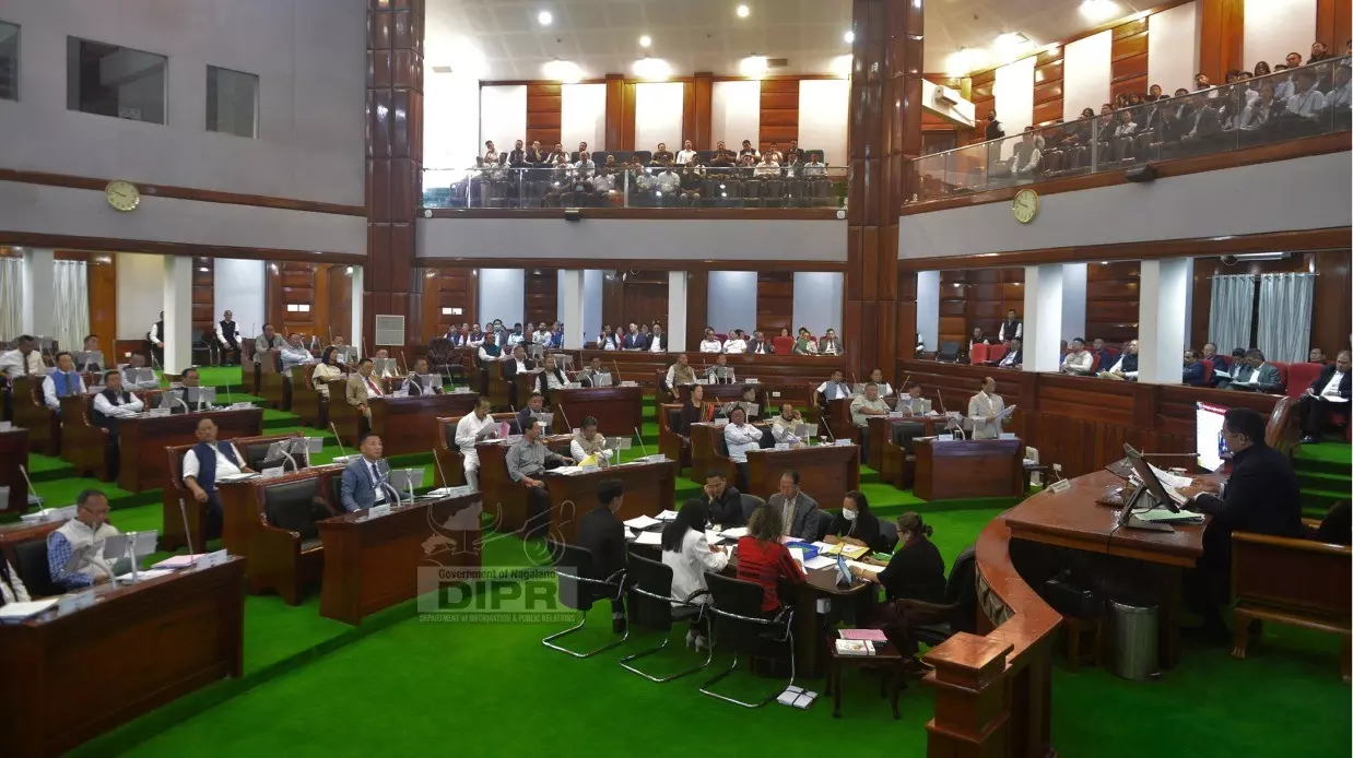 Nagaland विधान सभा नियम समिति की बैठक Nagaland विधान सभा नियम समिति की बैठक