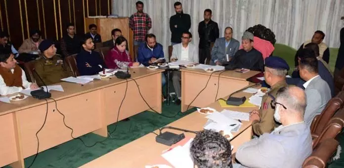 Jammu: विधानसभा अध्यक्ष ने बजट सत्र के लिए सुरक्षा एवं अन्य व्यवस्थाओं की समीक्षा की Jammu: विधानसभा अध्यक्ष ने बजट सत्र के लिए सुरक्षा एवं अन्य व्यवस्थाओं की समीक्षा की