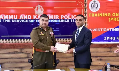 IGP श्रीनगर में एनआईए के सहयोग से “यूएपीए मामलों की जांच” पर प्रशिक्षण कार्यक्रम का उद्घाटन किया