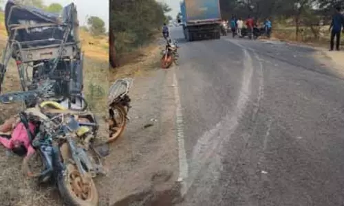 बालोद में ऑटो चालक की मौत, हाईवा ने मारी ठोकर