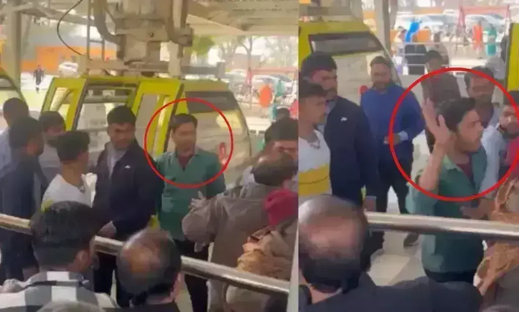Barsana: राधारानी के दर्शन को पहुंचे श्रद्धालुओं से मारपीट Barsana: राधारानी के दर्शन को पहुंचे श्रद्धालुओं से मारपीट