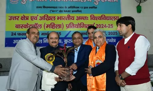 Haryana : केयू में महिला बास्केटबॉल चैंपियनशिप शुरू हुई Haryana : केयू में महिला बास्केटबॉल चैंपियनशिप शुरू हुई