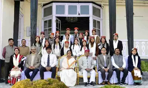 Arunachal और मिजोरम के नागरिकों को स्थापना दिवस पर सम्मानित किया गया
