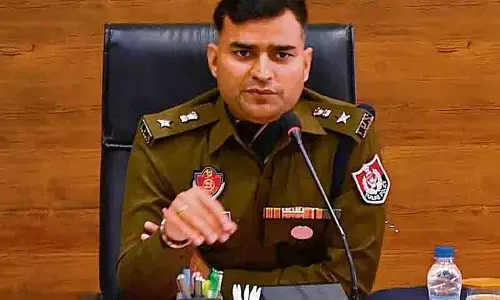 होशियारपुर के SSP ने कार्यभार संभाला
