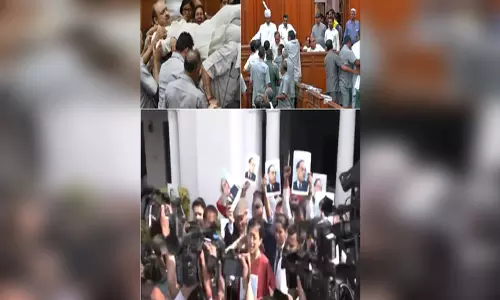 जिस विजेंद्र गुप्ता को मार्शल करते रहे सदन से बाहर, अब अध्यक्ष बनकर आप विधायकों को दिखाया बाहर का रास्ता