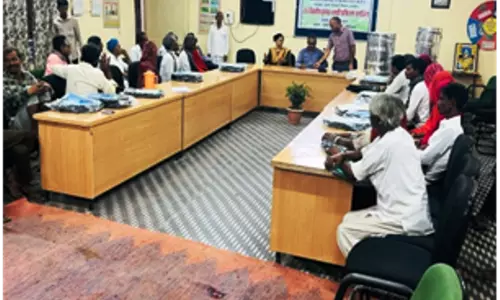 Jalore: ‘पर ड्रॉप मोर क्रॉप’’ (सूक्ष्म सिंचाई) योजनान्तर्गत कृषक दम्पति प्रशिक्षण का आयोजन