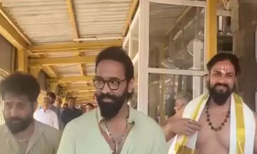 Vishnu Manchu ने तिरुमाला मंदिर में पूजा-अर्चना की