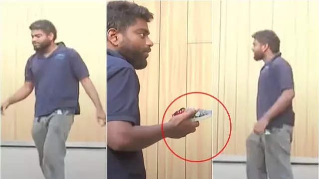 Tamil Nadu : थावेका नेता विजय के घर पर जूते फेंके गए Tamil Nadu : थावेका नेता विजय के घर पर जूते फेंके गए