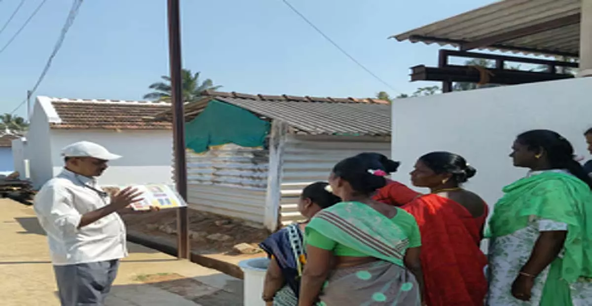 Tamil Nadu: स्वास्थ्य विभाग कुष्ठ रोग के लिए ग्राम स्तरीय स्वयंसेवकों का उपयोग कर रहा Tamil Nadu: स्वास्थ्य विभाग कुष्ठ रोग के लिए ग्राम स्तरीय स्वयंसेवकों का उपयोग कर रहा
