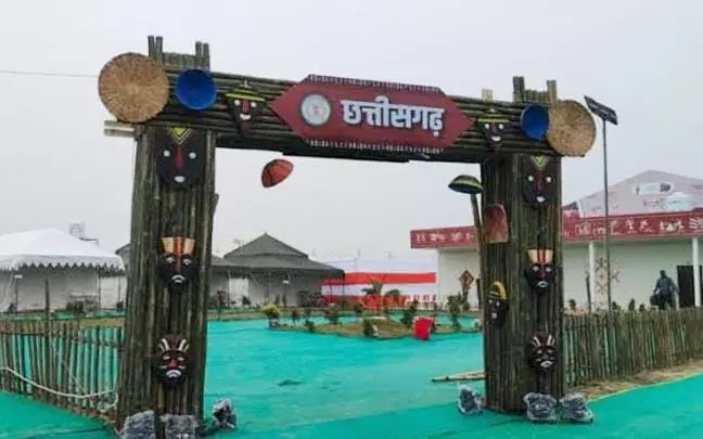 प्रयागराज महाकुंभ में छत्तीसगढ़ पवेलियन बना रहा श्रद्धा, सेवा और संस्कृति का केंद्र प्रयागराज महाकुंभ में छत्तीसगढ़ पवेलियन बना रहा श्रद्धा, सेवा और संस्कृति का केंद्र