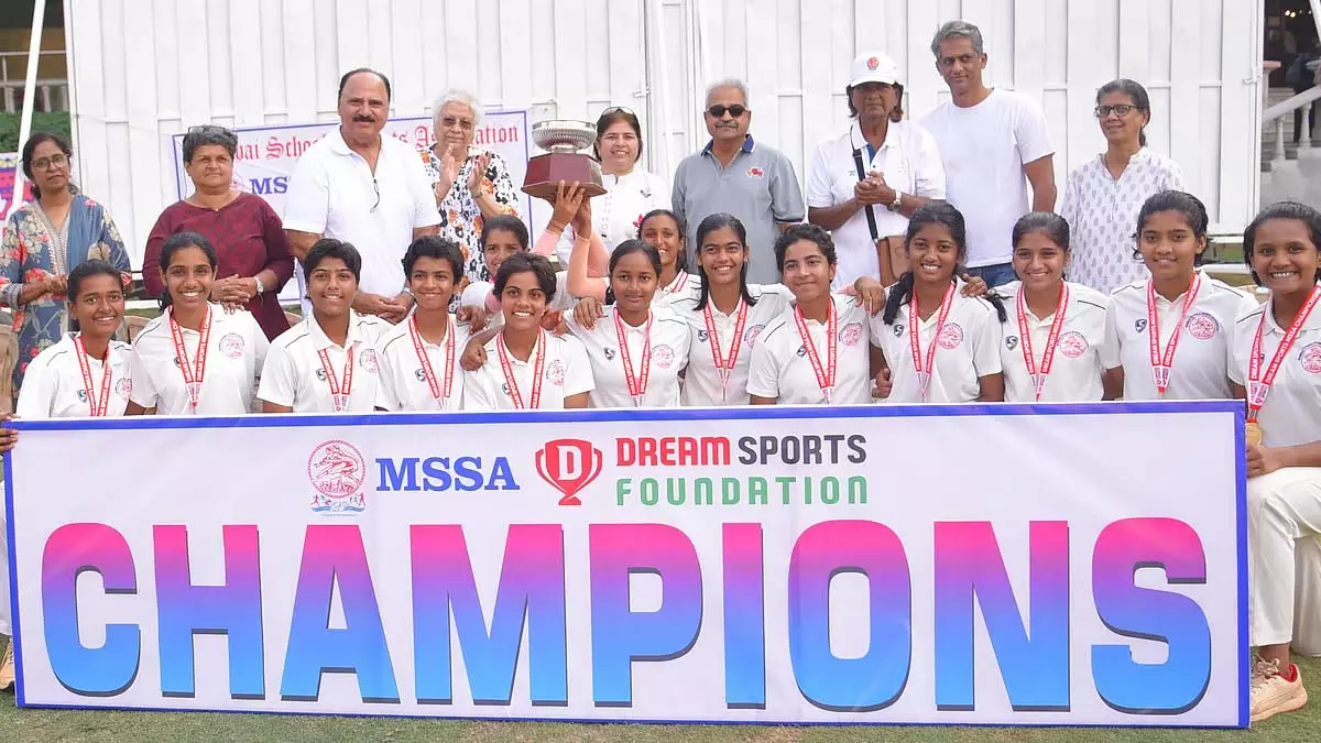 पराग इंग्लिश स्कूल, भांडुप ने ऐतिहासिक पहला MSSA खिताब जीता, शारदाश्रम विद्यामंदिर को हराया पराग इंग्लिश स्कूल, भांडुप ने ऐतिहासिक पहला MSSA खिताब जीता, शारदाश्रम विद्यामंदिर को हराया
