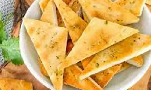 बेक्ड पिटा चिप्स रेसिपी