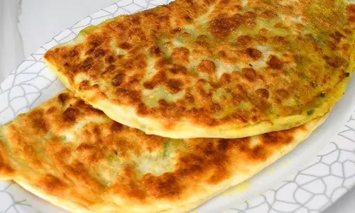 अफगानी फ़तीर पराठा रेसिपी