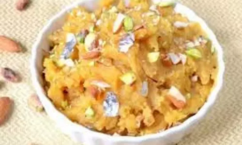 Maha Shivratri Recipe: महाशिवरात्रि पर भगवान शिव को लगाएं बादाम के हलवे का भोग Maha Shivratri Recipe: महाशिवरात्रि पर भगवान शिव को लगाएं बादाम के हलवे का भोग